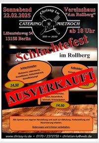 Schlachtefest Ausverkauft 222